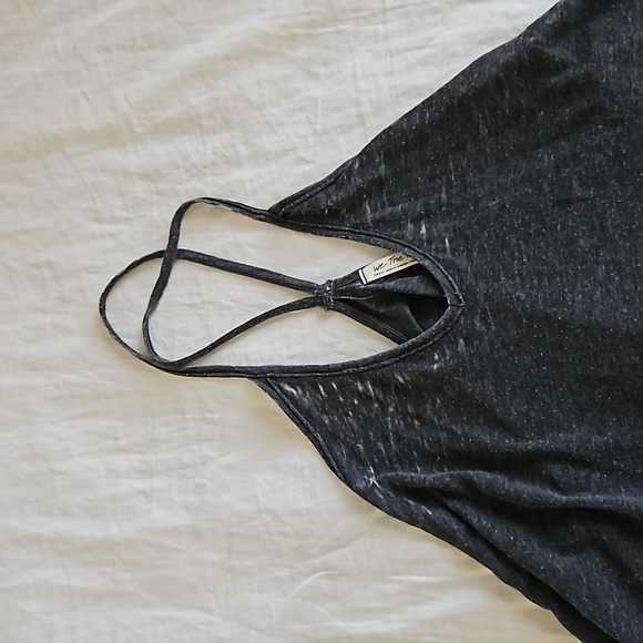 We The Free Black Oversized Tank Top Size Small - Picture 2 of 7